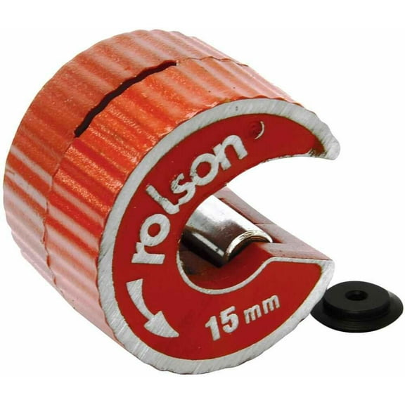 ROLSON TOOLS - 15mm Copper Pipe Cutter with Spare Blade
