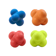 ROLUXENTIA Reaction Balls 4 pack, 2.8 inch Reflex Training Balls for Hand-Eye Coordination, Agility and Speed Training