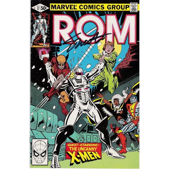 ROM #17 X-Men Signed Jim Shooter
