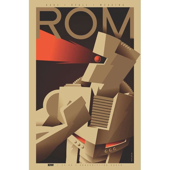 ROM (IDW) #1B VF ; IDW Comic Book