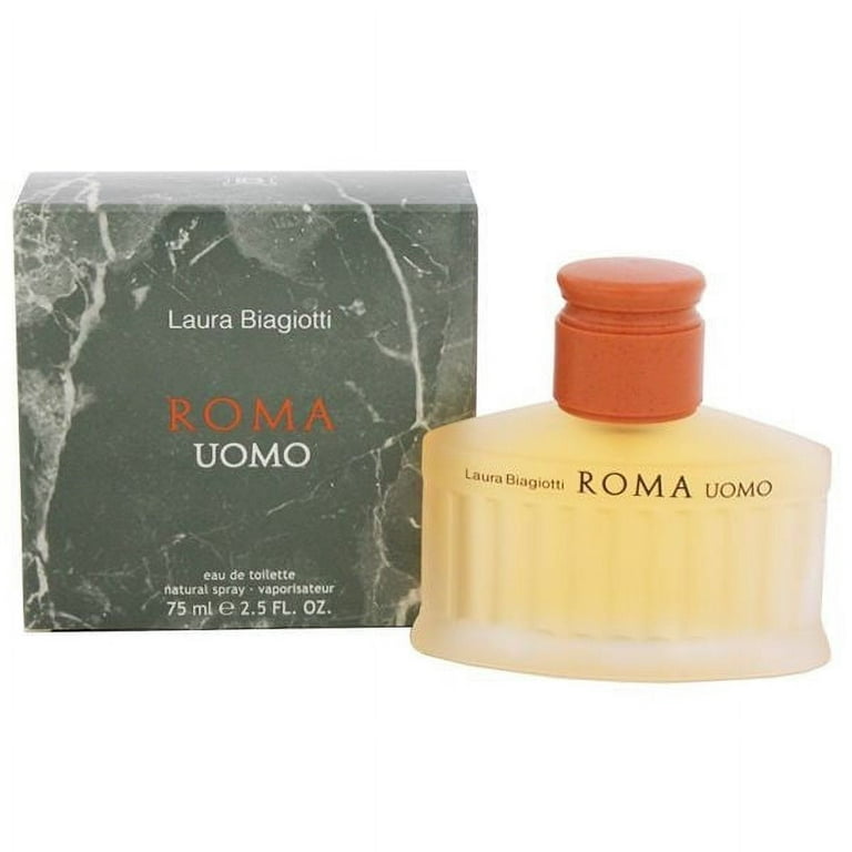 ROMA UOMO By Laura Biagiotti Eau De Toilette 2.5 oz For Men