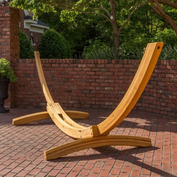 ROMAN ARC Deluxe Cypress Hammock Stand