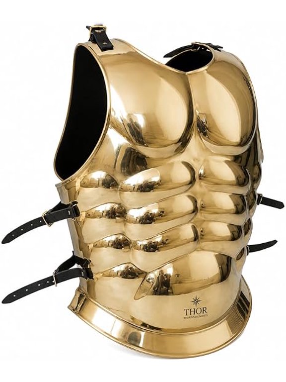 ROMAN MUSCLE ARMOR BRASS JACKET COLLECTIBLE REPLICA COSTUME