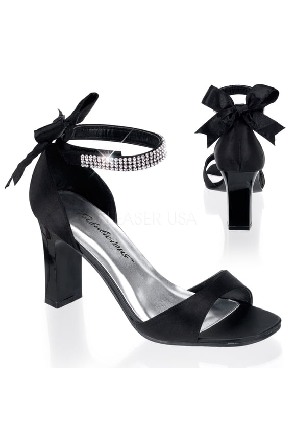 ROMANCE-372, 3 1/4" Square Heel Closed Back Sandal