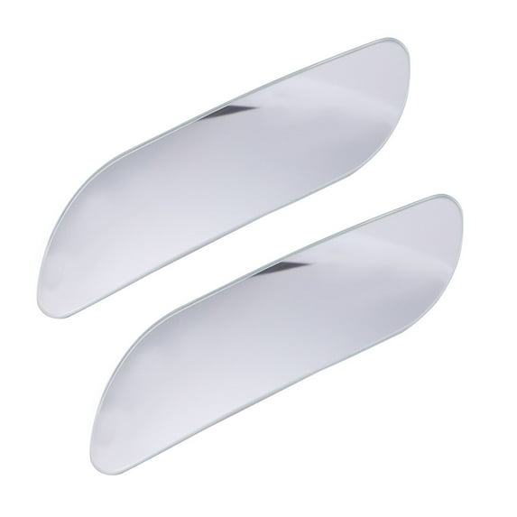 ROMANSENTIAL 1 Pair Rear View Mirror for Car with Wide Angle View for Driving and Changing Lanes ABS PP