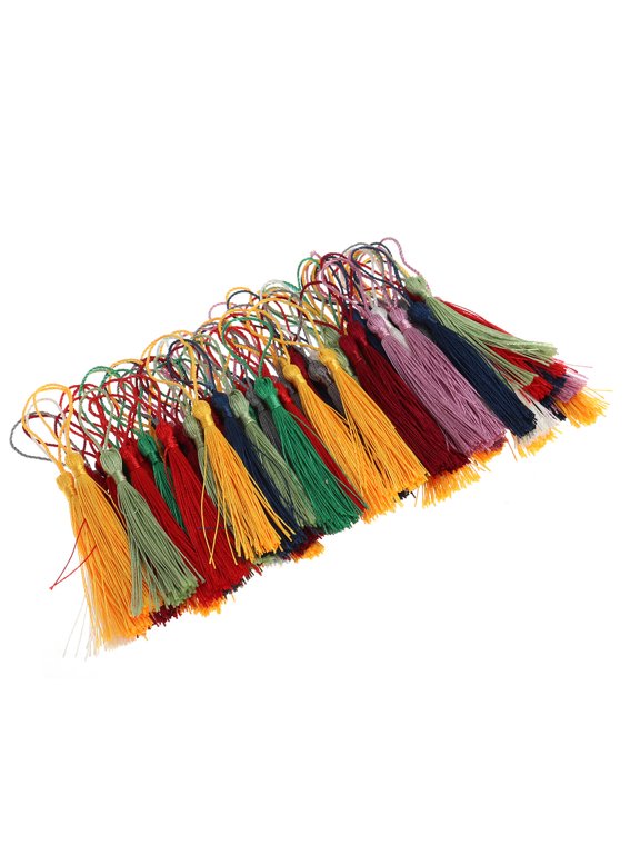 100Pcs Chinese Tassel Small Decorative Tassels for Jewelry and Keychain