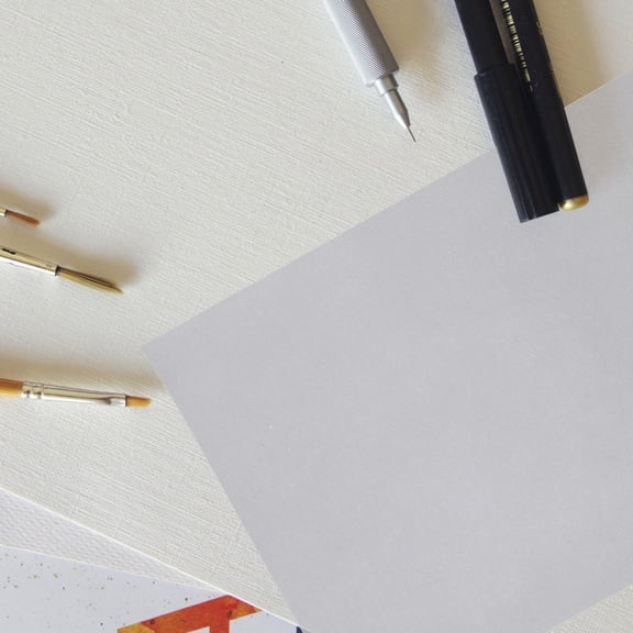 ROMANSENTIAL 100Sheets Translucent Trace Paper A4 White for Printing and Detailed Drawing