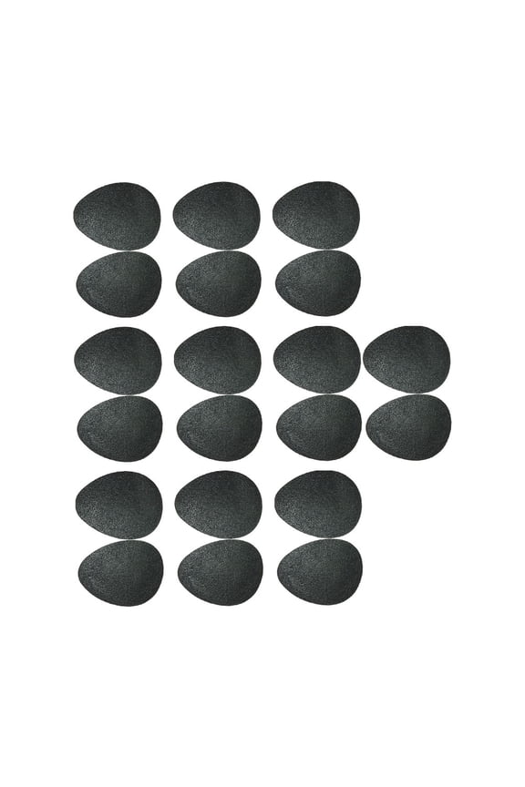 10Pairs Grip Soles For Shoes Anti Slip Sole Pad Black Cowhells 9x2.5in Comfortable Walking