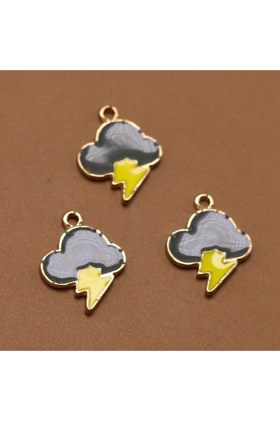 cloud charms alloy Multi 10pcs