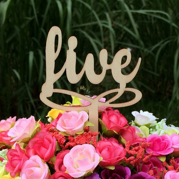 ROMANSENTIAL 10Pcs Table Numbers on Sticks for Wedding and Home Events Natural Wood