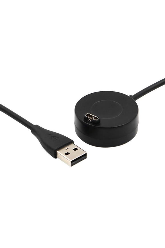 1Pack Black Abs Charging Cords for Smartwatch with Usb Charging Station .8 x 0.4 x 0.6 in