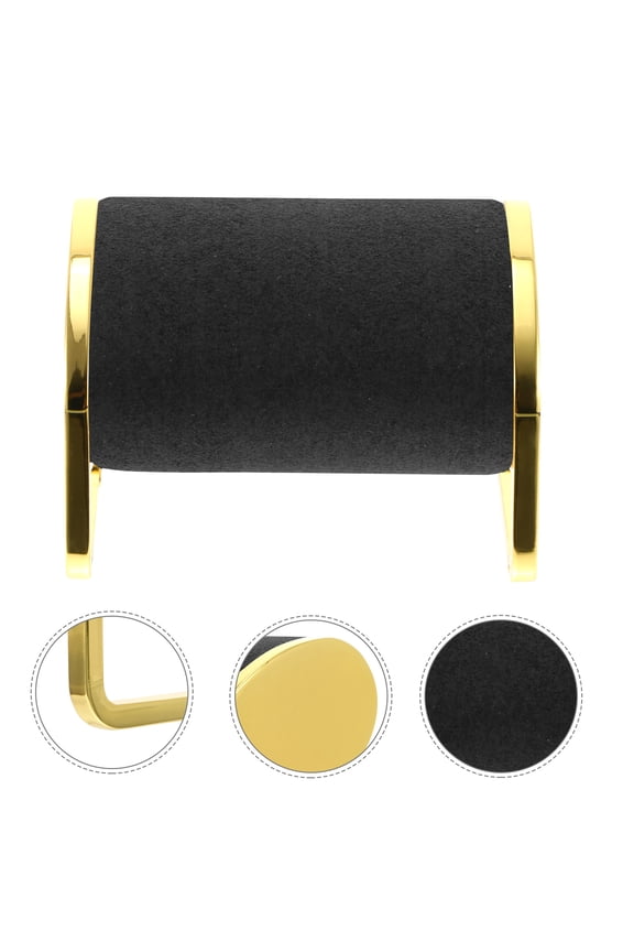 1Pc Bracelet Display Stand Metal Watch Display Rack with Soft Fiber Texture