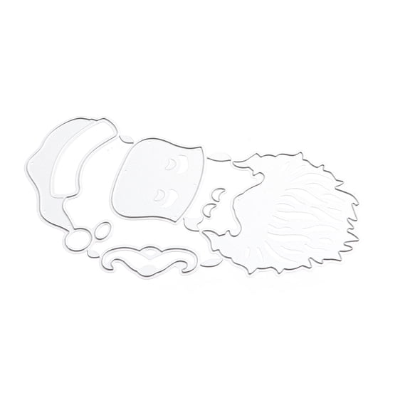 ROMANSENTIAL Nesting Dies For Card Making Carbon Steel Santa Claus 1Pcs For Christmas Album Decoration