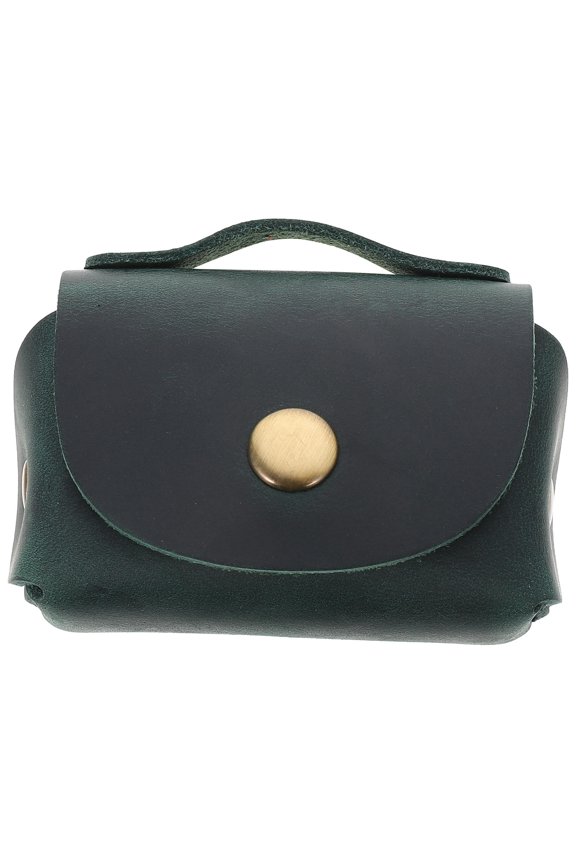 1Pcs Key Storage Bag in Green for Key Protection and Coin Storage Daily Use