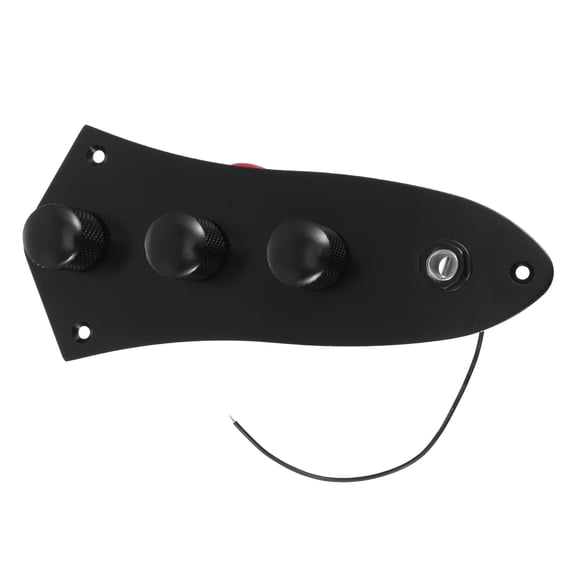 ROMANSENTIAL 1Pcs Triangle Electric Bass Control Plate for Musicians