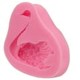 thumbnail image 1 of ROMANSENTIAL 1Set 3D Swan Shape Silicone Fondant Mold for Home Bakers Non-toxic Pink 6.7x4.7x1.4cm, 1 of 8