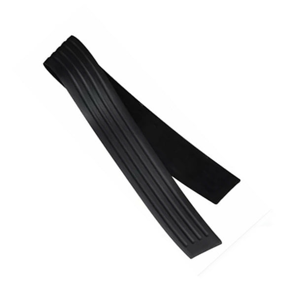 ROMANSENTIAL 1Set Black PVC Anti-Collision Strips for Car Maintenance Daily Driving 35.4*3.1*0.004in
