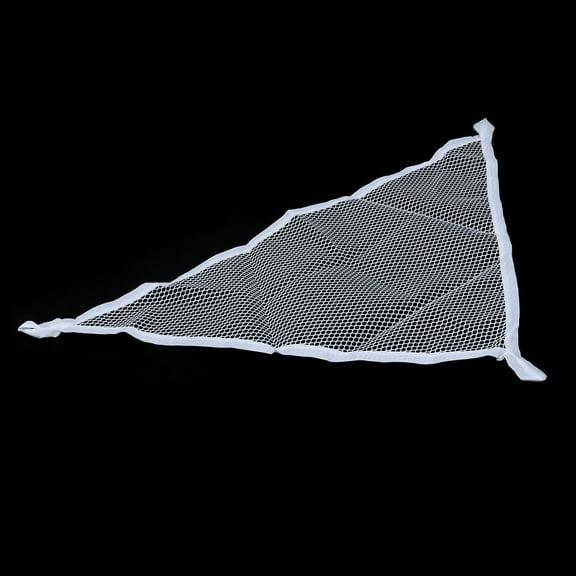 ROMANSENTIAL 1Set Net Toy Hammock White 51x35x35in for Stuffed Animals and Kids Toy Storage