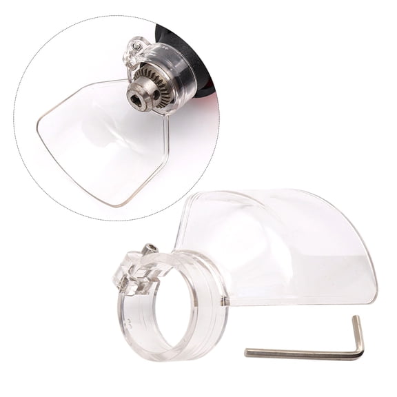 ROMANSENTIAL Drill Bit Grinding Cover Plastic Protection 1Set