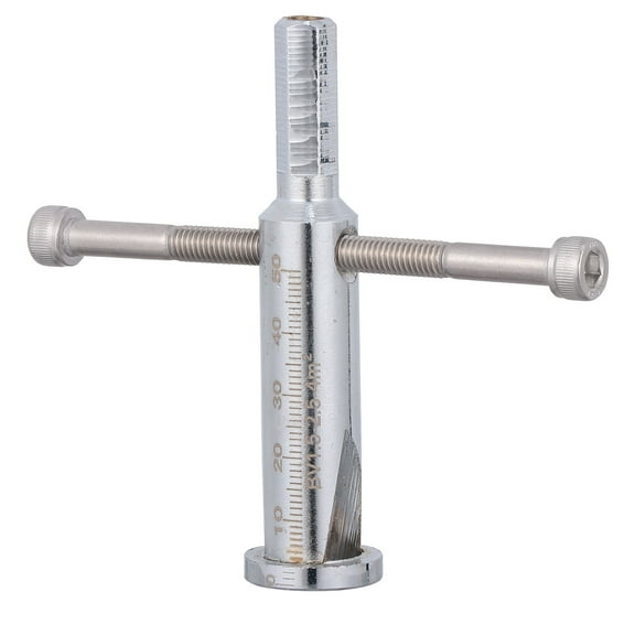 ROMANSENTIAL 1Set Wire Stripping Tool for Electricians with Anti Collision Silver 9X2.3CM