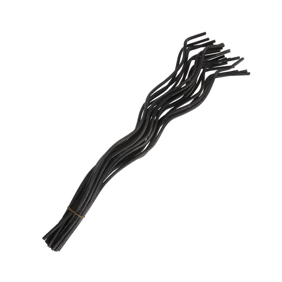ROMANSENTIAL Easy to Use Black Rattan Diffuser Sticks for Home Decoration 20Pcs