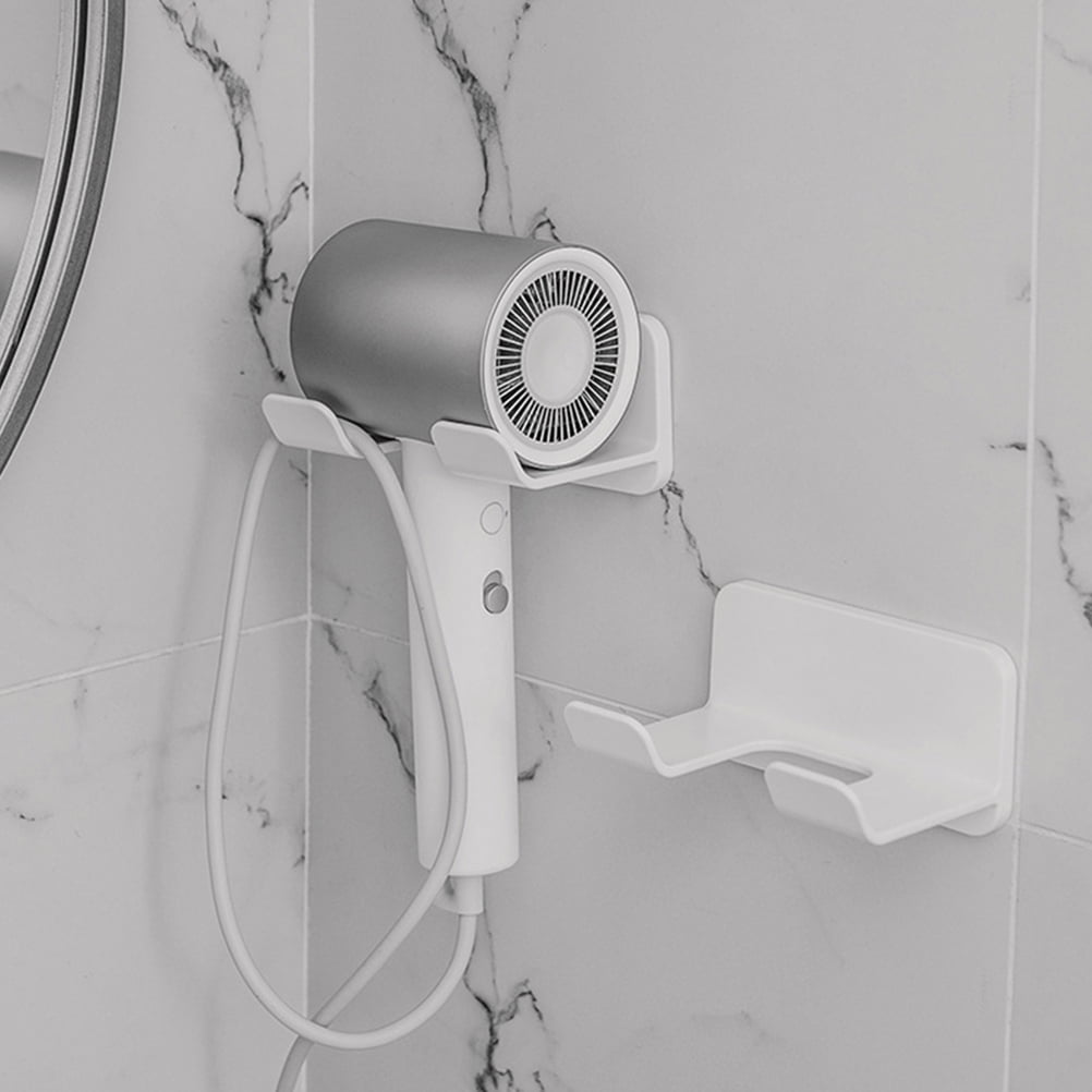 ROMANSENTIAL 2Pack Multifunctional Wall Mounted Hair Dryer Bracket ...