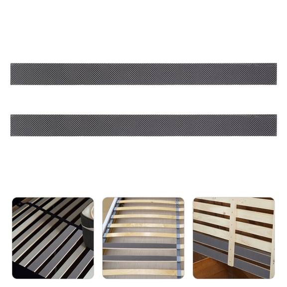 ROMANSENTIAL Grey Wooden Bed Slat Kit Strong Silent Support for Bed Frames