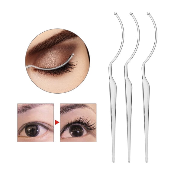 ROMANSENTIAL 3Pcs Eyelash Extension Holder For Women With Adjustable Curve And Display