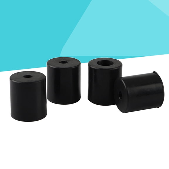 ROMANSENTIAL Black Silicone Buffer for 3D Printer Hot Bed Leveling Column Replacement