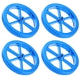 thumbnail image 1 of ROMANSENTIAL 4Pcs Blue Metal Leveling Screw Nut Set for 3D Printer Nozzle Cleaning 2.36X2.36X0.39in, 1 of 8