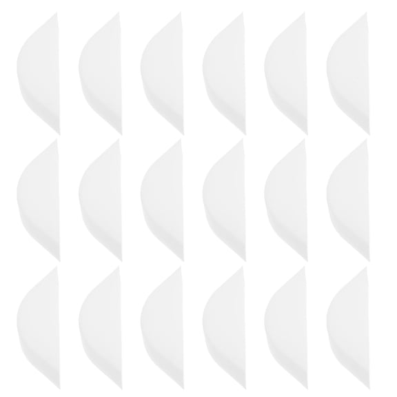 ROMANSENTIAL 50Pcs White Versatile Picture Frame Corners for Home Decoration and Shipping Protection