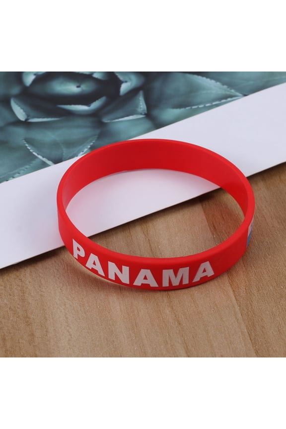 6 Pcs Bracelets Mexican Red Multi Circular Durable For