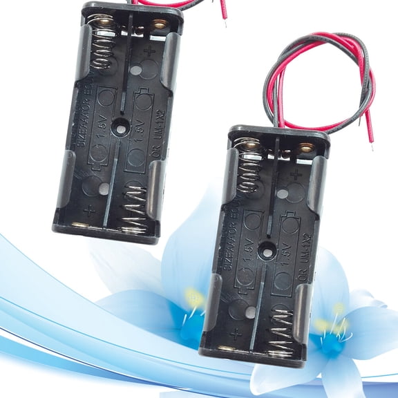 ROMANSENTIAL 6Pcs Cable Box with Waterproof Phone Case for Batteries