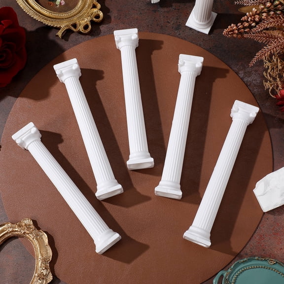 ROMANSENTIAL Decorative White Roman Column for Home and Garden Multipurpose Use