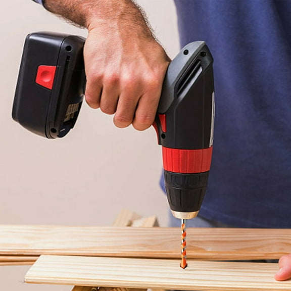 ROMANSENTIAL 7Pcs Porcelain Drill Bits For Tile Chip Removal Titanium Diy