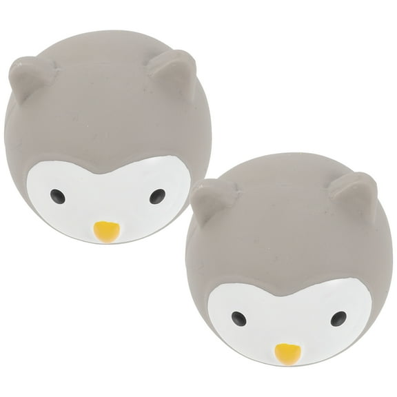 ROMANSENTIAL Dog Toy Squeaky Latex Pet Chew Toy Interactive Play For Dog Owners 2Pcs