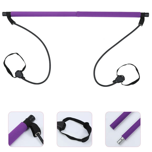 ROMANSENTIAL Gym Equipment for Home 1Pcs Bar for Arm Exercise and Resistance Band
