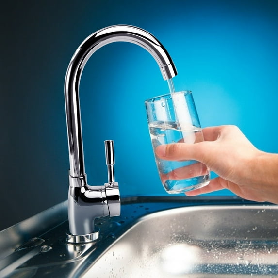 ROMANSENTIAL Kitchen Sinks Mixer with Smooth Handle Operation and Spray Function 15 x 7.9 x 1.2 Inch 1 Set