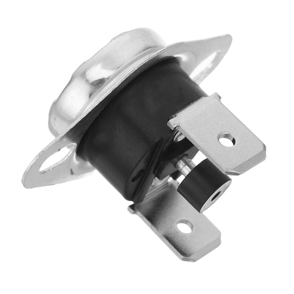 ROMANSENTIAL Snap Switch for Pellet Stove with Thermal Overload Protection and Manual Reset Plated Silver