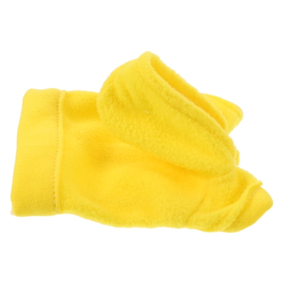 ROMANSENTIAL Yellow Lizard Sweater Soft Warm Hoodie for Bearded Dragon and Gecko