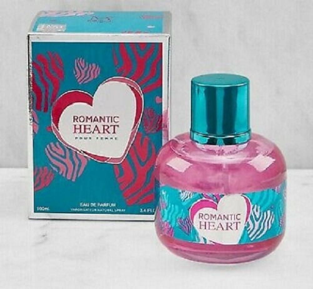 ROMANTIC HEART women's designer 3.4 oz EDP perfume spray