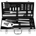 thumbnail image 1 of ROMANTICIST 20pcs Professional BBQ Accessories Set - Heavy-Duty Stainless Steel Grill Tool Kit, Perfect Holiday Gift for Christmas & Fall & Winter Grilling, Camping & Family Gatherings, 1 of 8