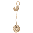 thumbnail image 1 of ROMNG Hemp Rope Dog Tug Toy for Large Dogs, Eco-Friendly Interactive Pull Rope with Long-Lasting Performance, 25-50 lbs, 1 of 7