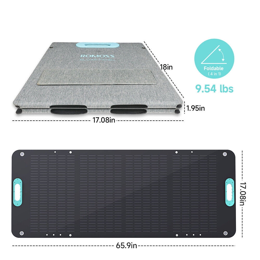 ROMOSS solar panel for Solar lithium Generator