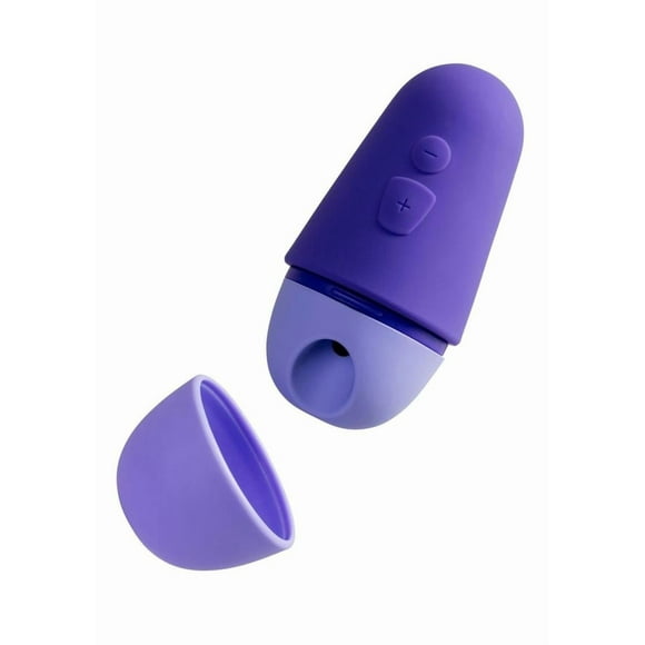 Romp Free X Rechargeable Silicone Clitoral Air Stimulator Suction Vibrator, Purple
