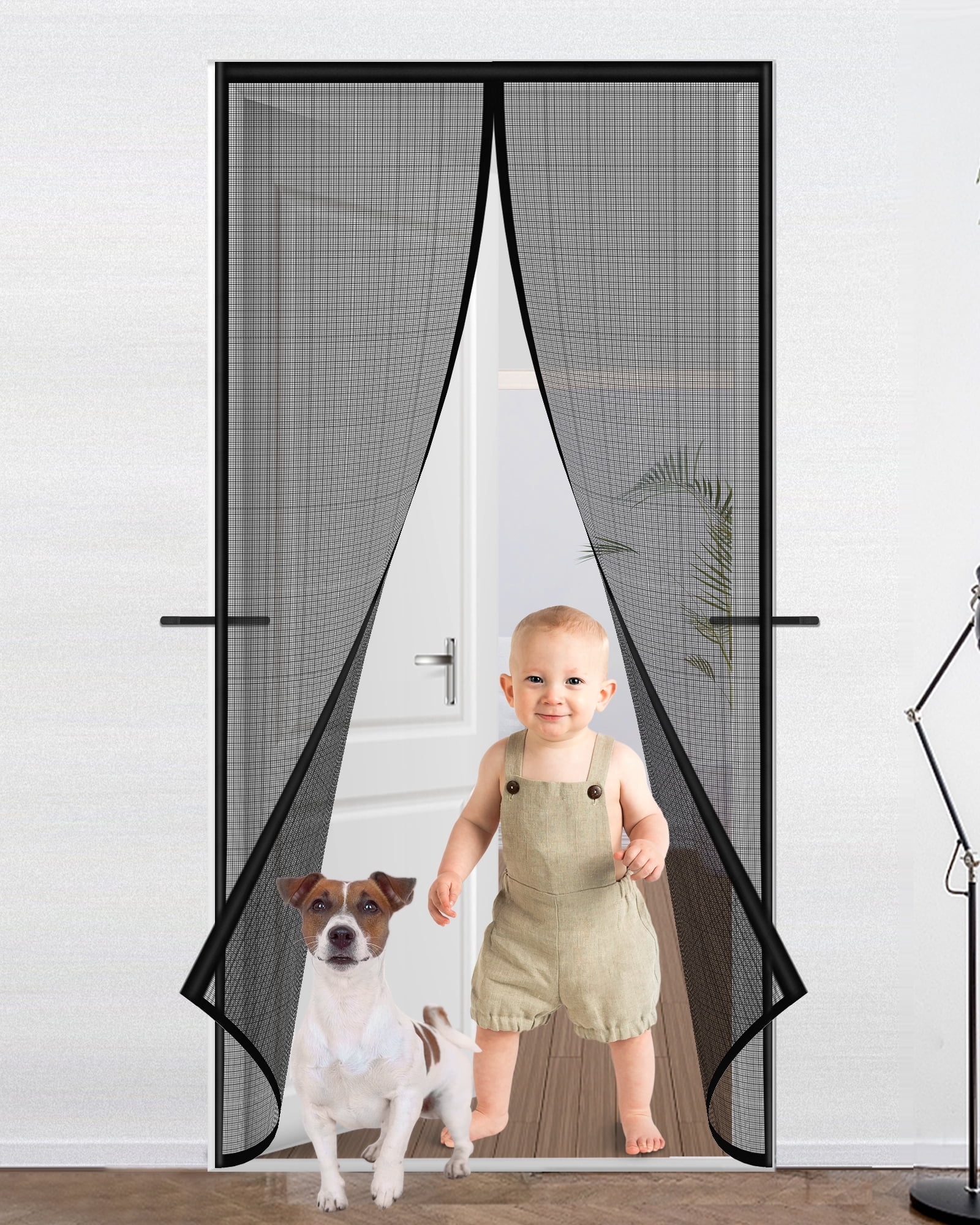 Magnetic screen door keep pets in online