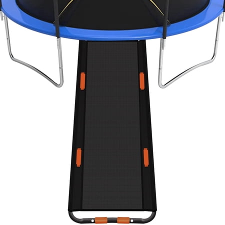 ROMUCHE Trampoline Slide Ladder with Handles Trampoline Slide Kit for Children Trampoline Accessories Universal Ladder Climber Attachments Easy to Climb & Slide Strong Tear Resistant Fabric
