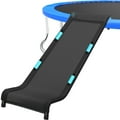ROMUCHE Trampoline Slide Ladder with Handles Trampoline Slide Kit for Children Trampoline Accessories Universal Ladder Climber Attachments Easy to Climb & Slide Strong Tear Resistant Fabric