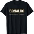 thumbnail image 1 of RONALDO the Man the Myth the LEGEND | Men Boys Name - Funny T-Shirt, 1 of 3