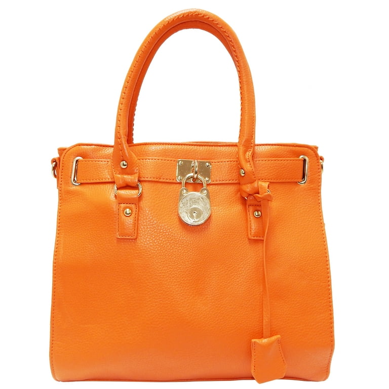 Orange brand handbags hotsell